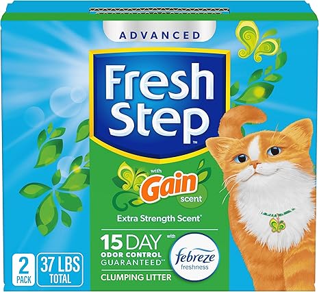 Fresh Step Advanced Clumping Litter with Febreze Freshness