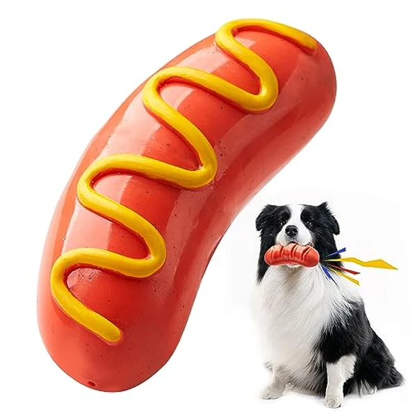 LiuMelinda indestructible rubber chew toy for aggressive chewers
