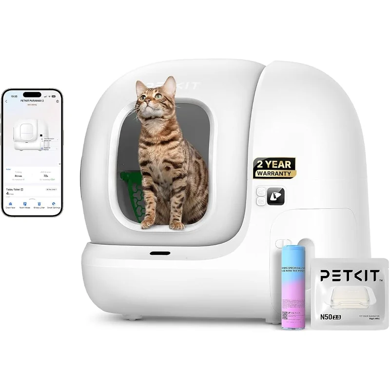 PETKIT PuraMax 2 enclosed automatic litter box