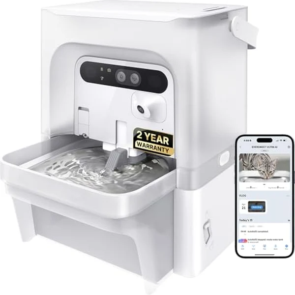 PETKIT Eversweet Ultra cat water fountain with AI camera and app control
