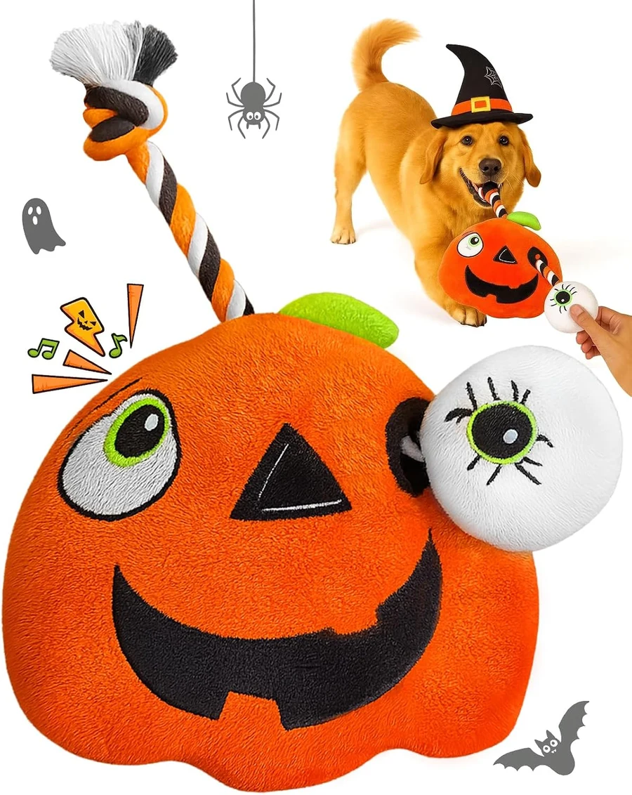 Swooflia Halloween Tug of War Dog Toy