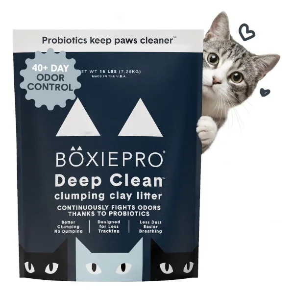 Boxie Probiotic Clumping Litter, Dust Free (16 lb)