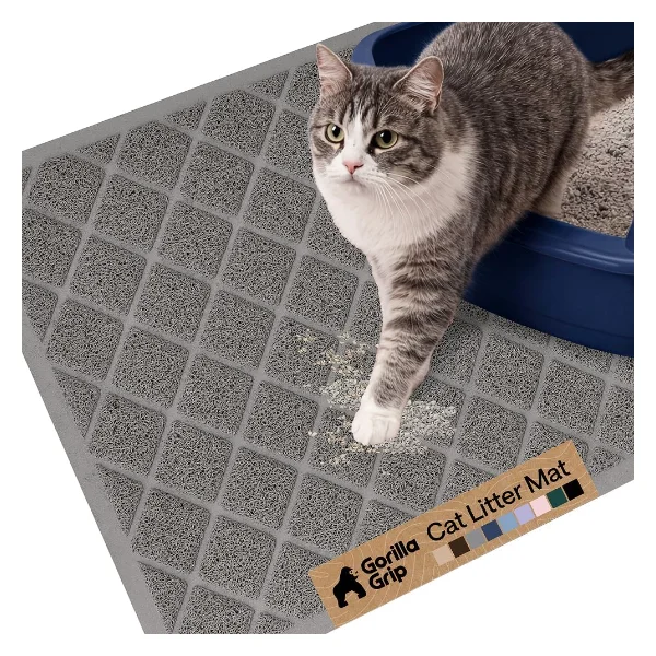 Gorilla Grip Coiled Mesh Cat Litter Trapping Mat