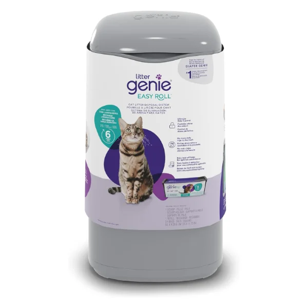 Litter Genie Easy Roll Pail with 24 Bags