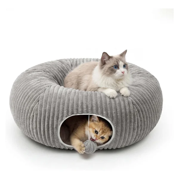 MOYMO cat tunnel bed