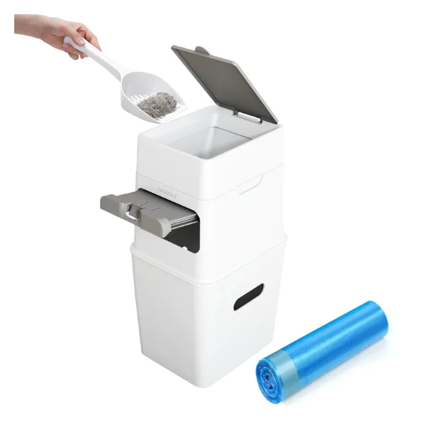 Neakasa XL Cat Litter Disposal Bin with 4-Month Refills