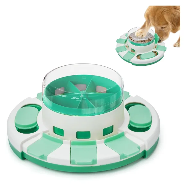 Potaroma 2 level dog puzzle slow feeder