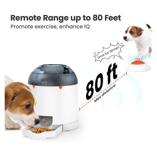 Potaroma remote control dog treat dispenser
