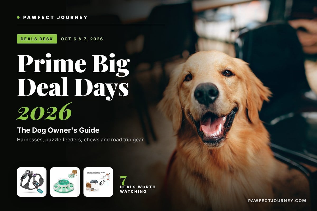 Prime Big Deal Days 2026 dog owner's guide from Pawfect Journey