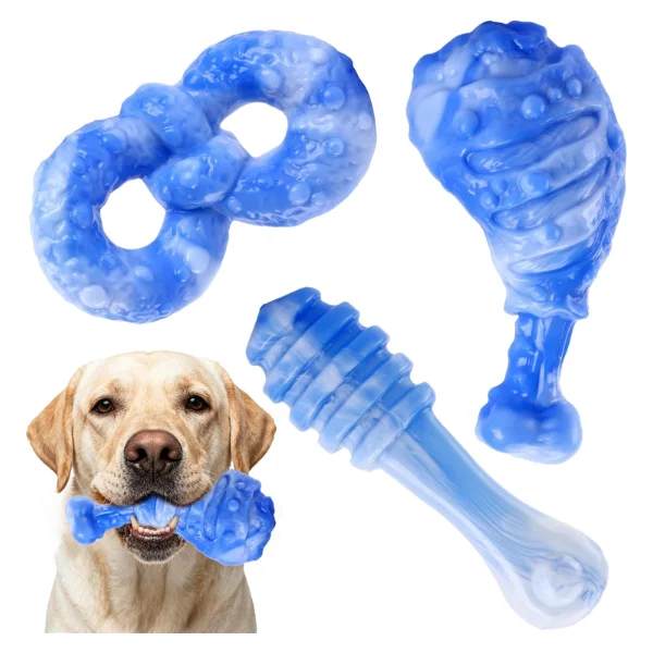 WinTour 3 pack tough nylon dog chew toys
